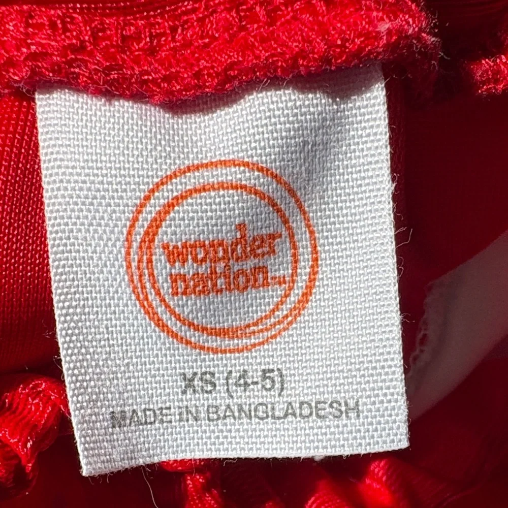 Kids Red White Blue Party Skirt - Picture 5 of 5